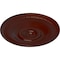 Ekena Millwork Raynor Ceiling Medallion (Fits Canopies up to 6"), Hnd-Painted Brushed Mahogany, 20 5/8"OD x 1 3/8"P CM20BEBMF - alternate 6